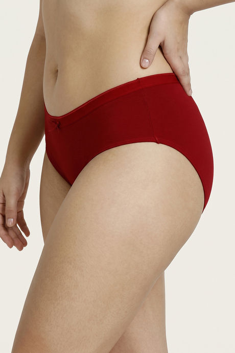 Zivame Anti-Microbial Low Rise Full Coverage Hipster Panty (Pack of 3) - Multicolor — image 3